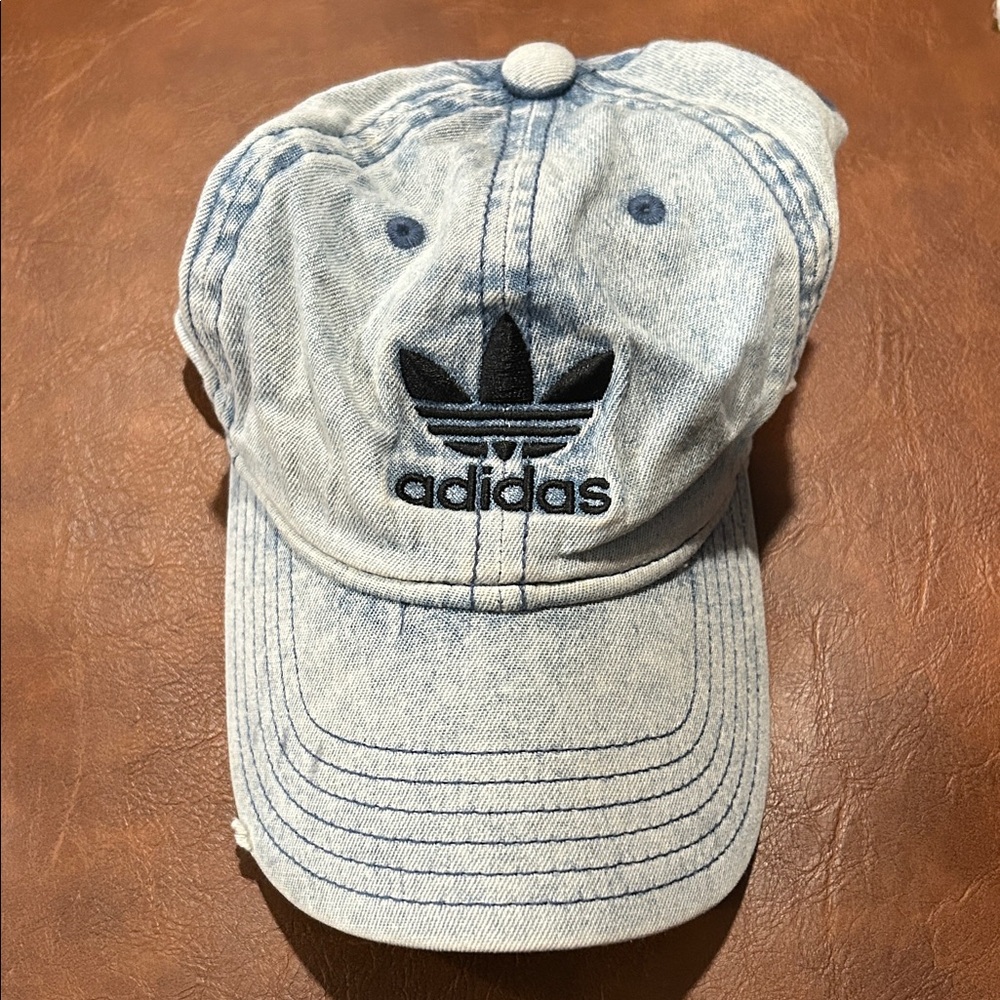 Adidas Light Blue Denim Hat